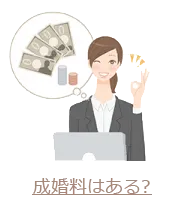 成婚料はある?